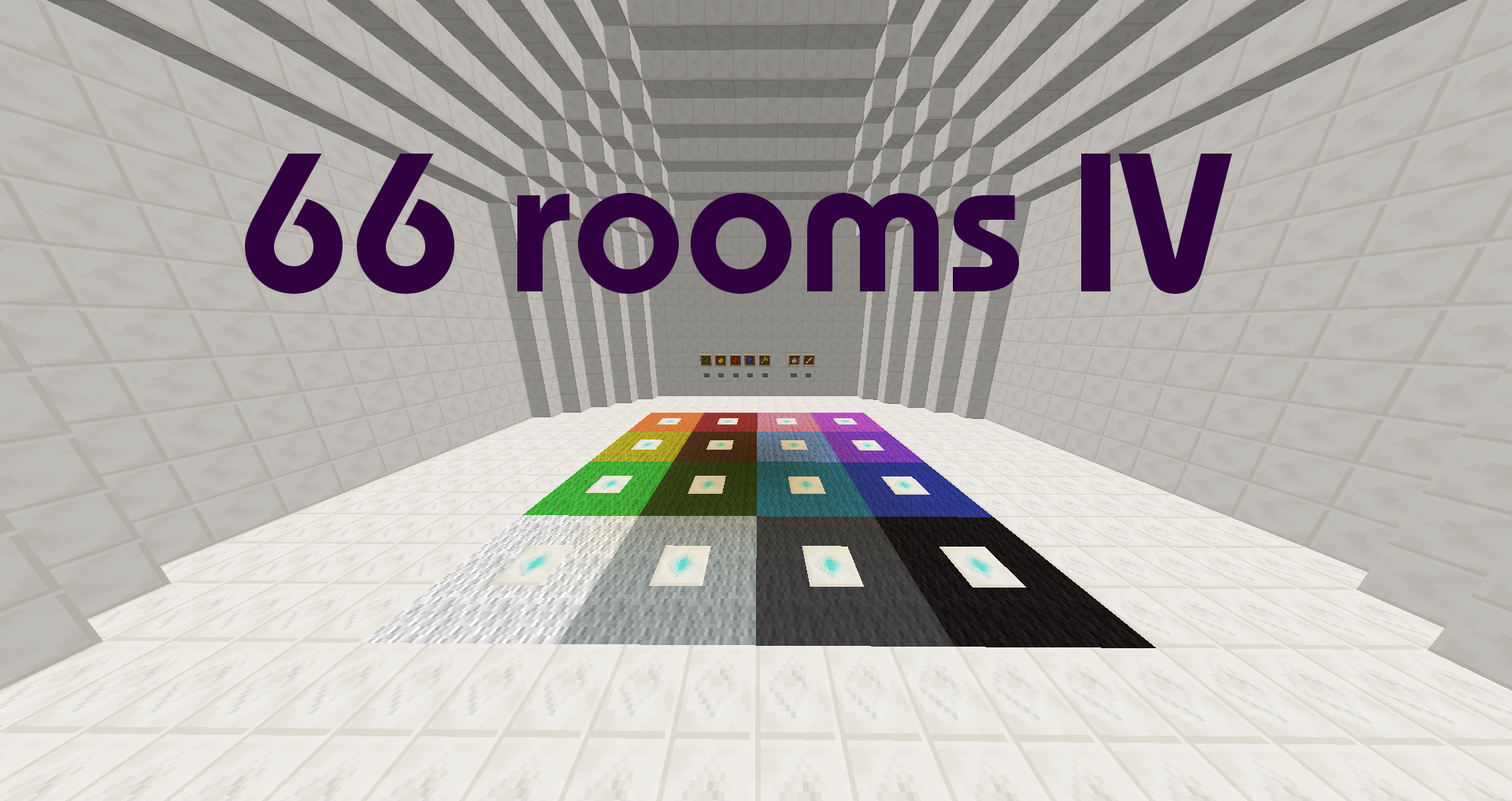 66 ROOMS IV (1.8.9) Minecraft Map